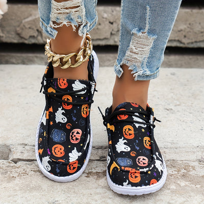 Estelle™ | Mocassins à Imprimés Halloween