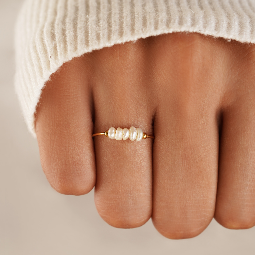 Adèle™ | Bague Chic Dorée