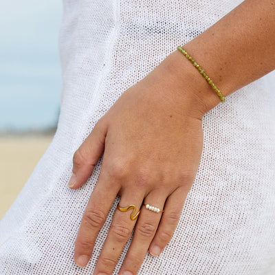 Adèle™ | Bague Chic Dorée