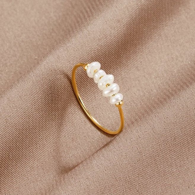 Adèle™ | Bague Chic Dorée