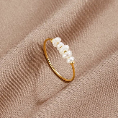 Adèle™ | Bague Chic Dorée
