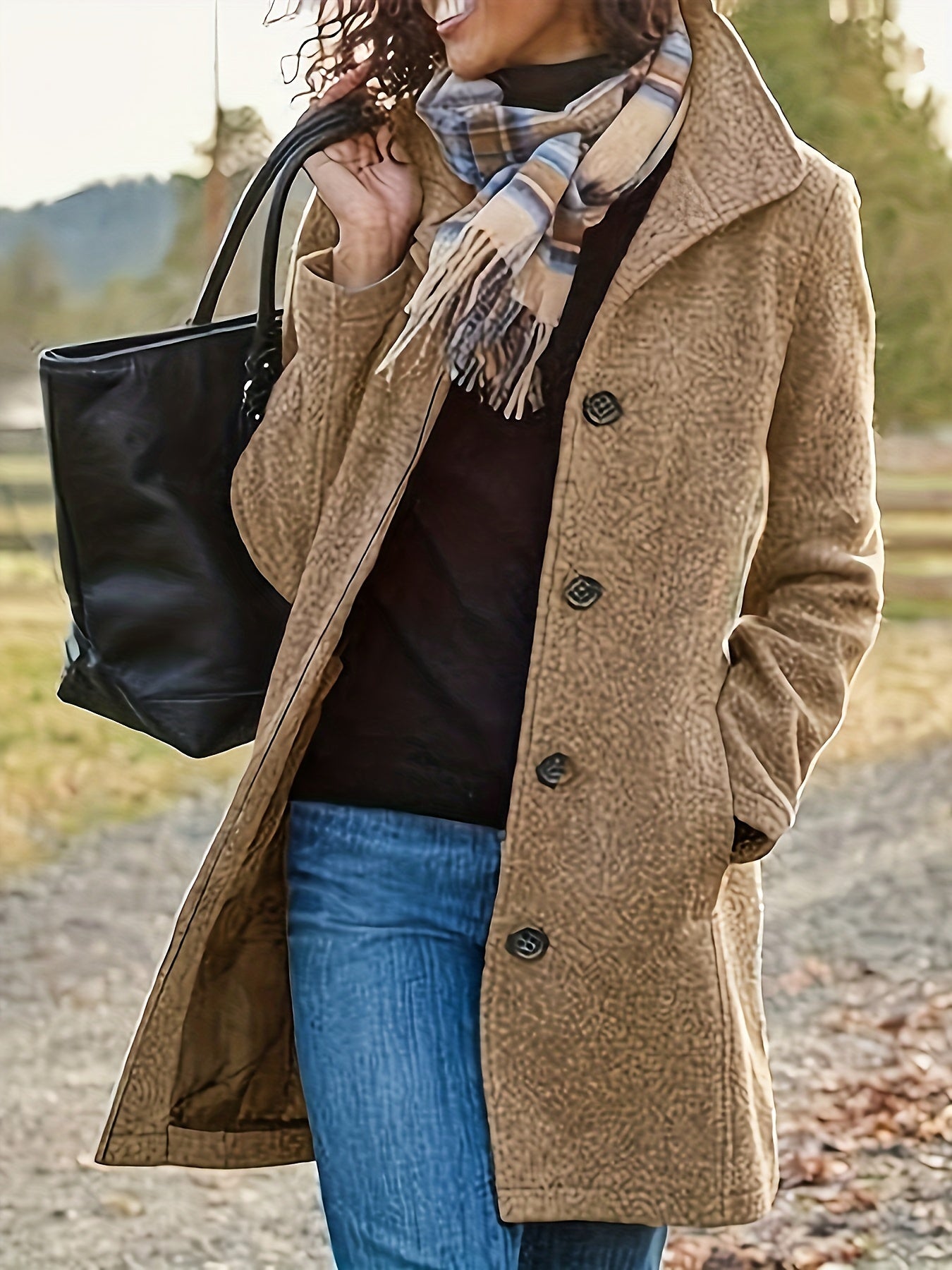 Zoé™ | Manteau Doux Élégant