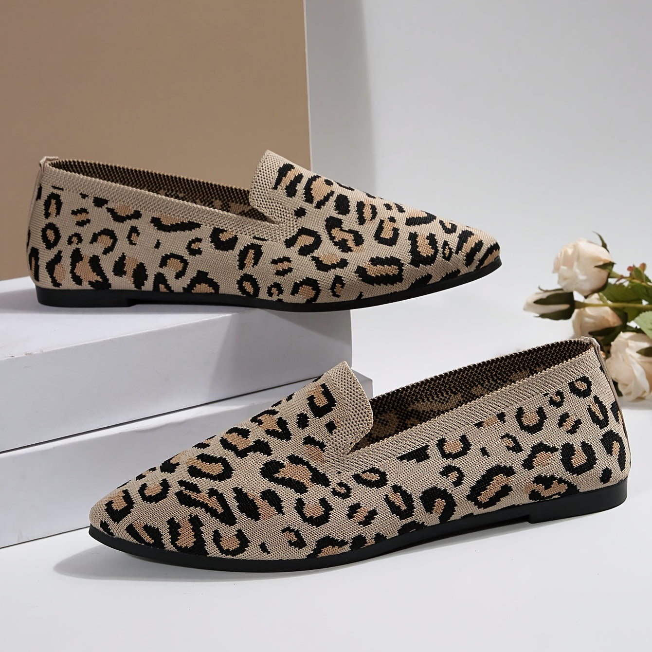Clara™ | Mocassin Léopard
