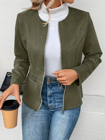 Élise™ | Blouson Cuir Urbain