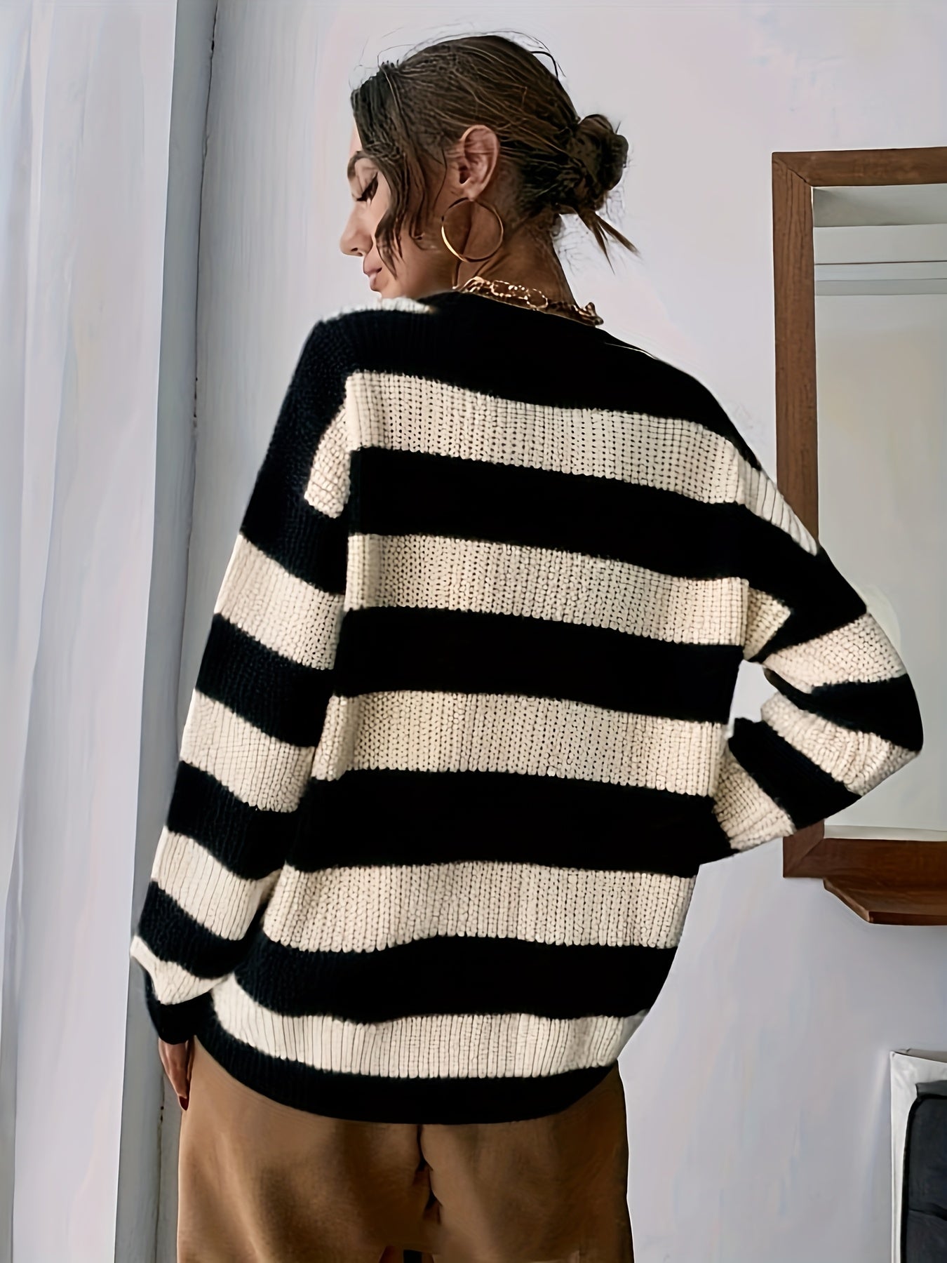 Amélie™ | Pull Rayures Élégantes