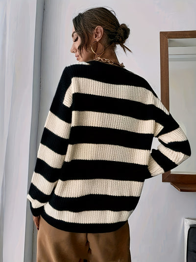 Amélie™ | Pull Rayures Élégantes