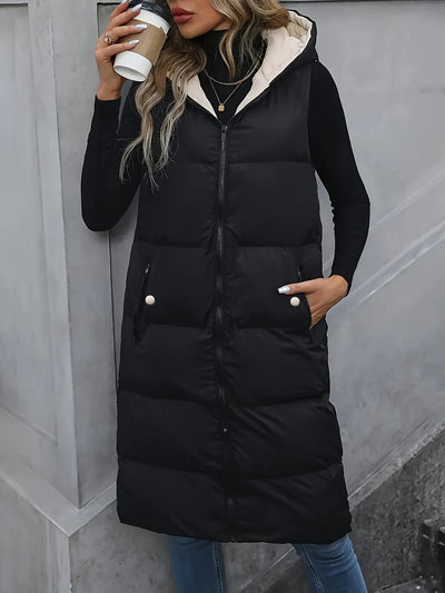 Noëlle™ | Bodywarmer Longue Ligne