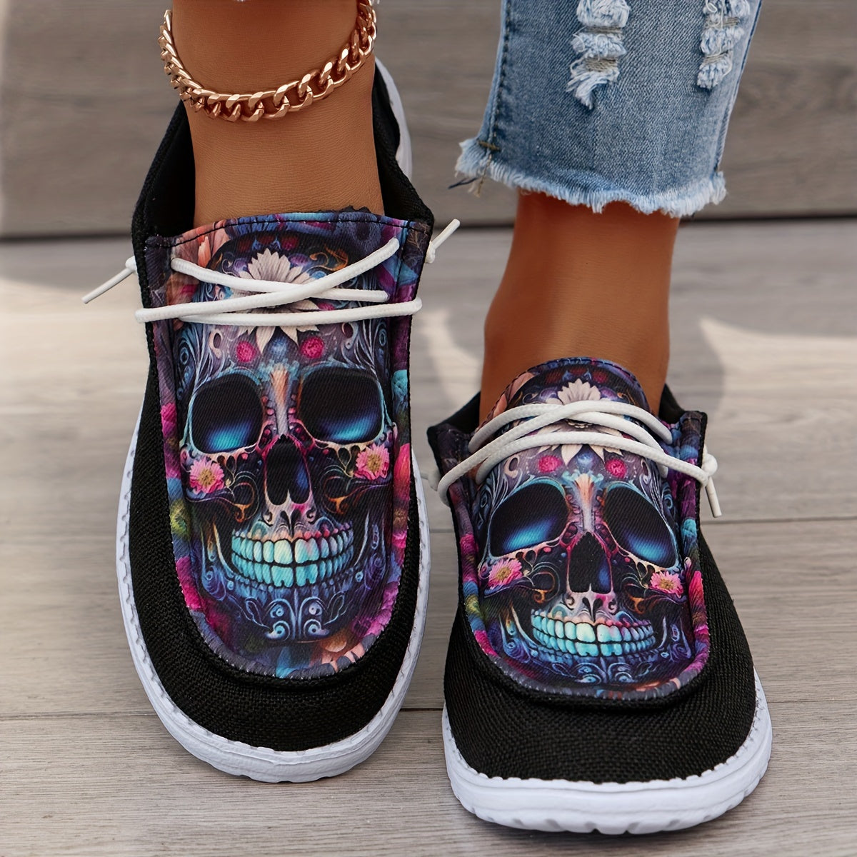 Valérie™ | Mocassins Style Patchwork