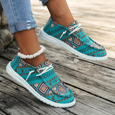 Juliette™ | Mocassins Motifs Graphiques