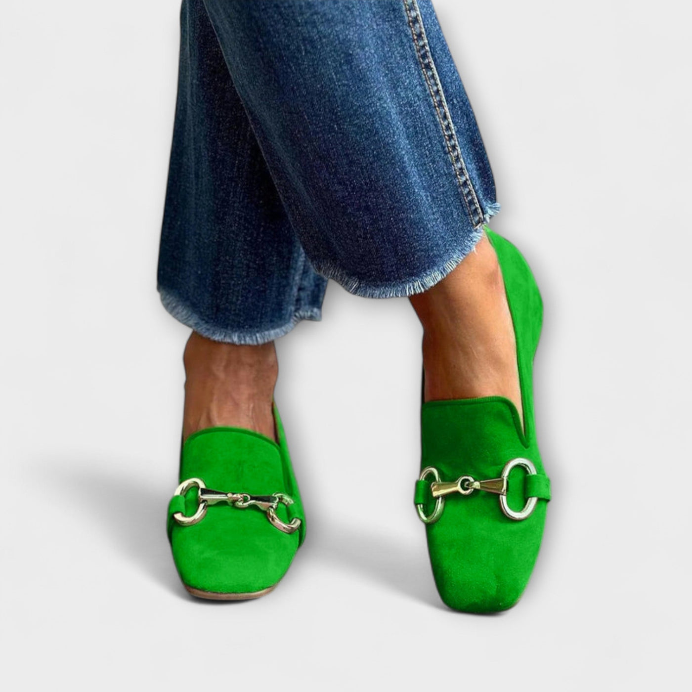 Taliah™ | Mocassins Élégants Bouclés