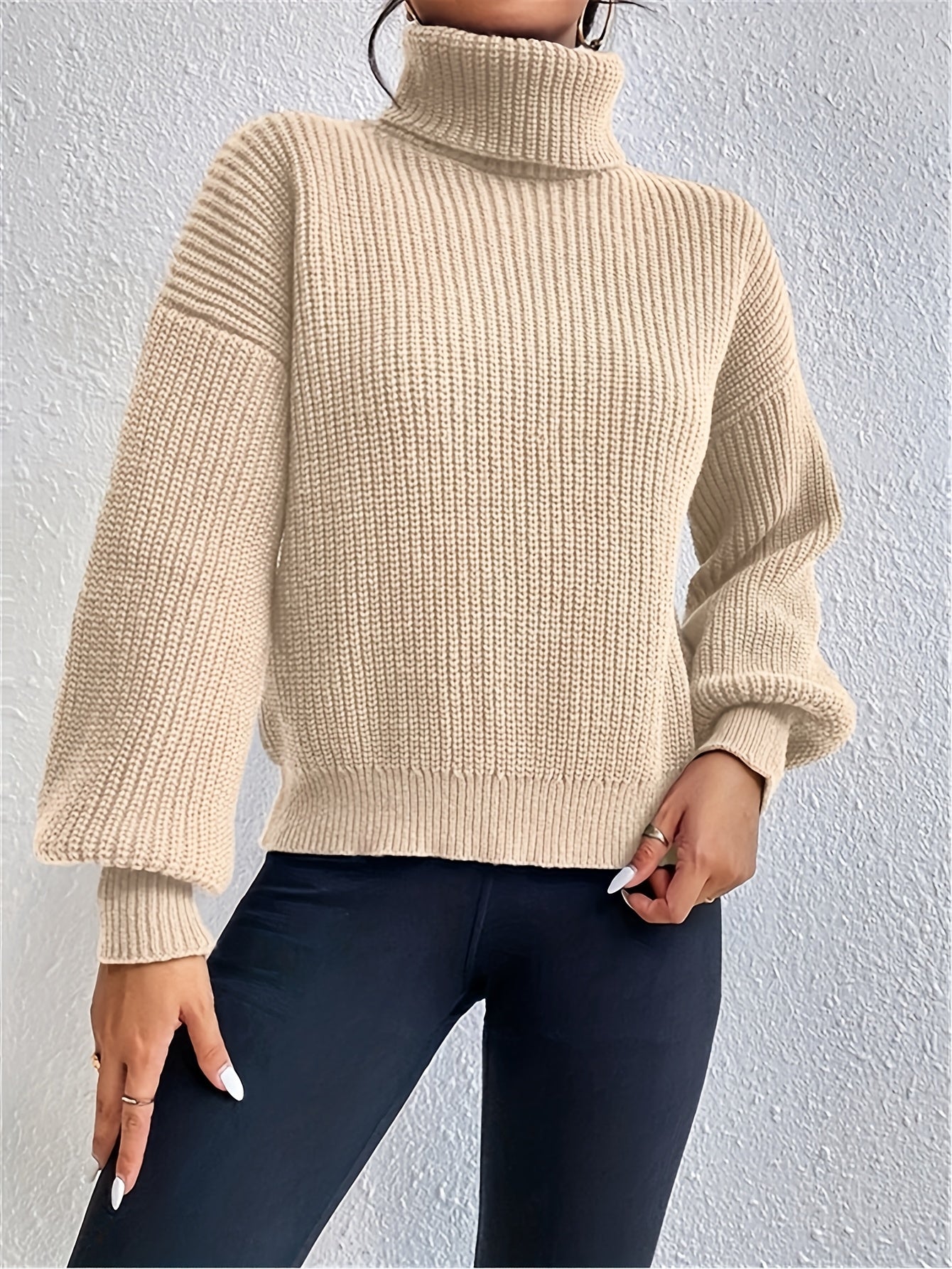 Louise™ | Col Roulé Classy