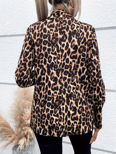 Élise™ | Veste Léopard Audacieuse