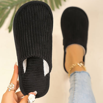 Nora™ | Chaussons rayés en laine