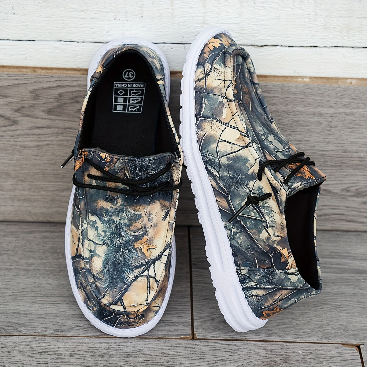 Estelle™ | Mocassins à Imprimés Artistiques