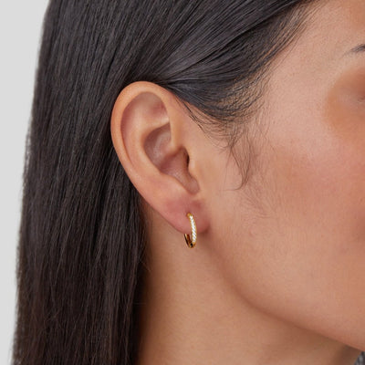 Élise™ | Boucles Dorées Élégantes
