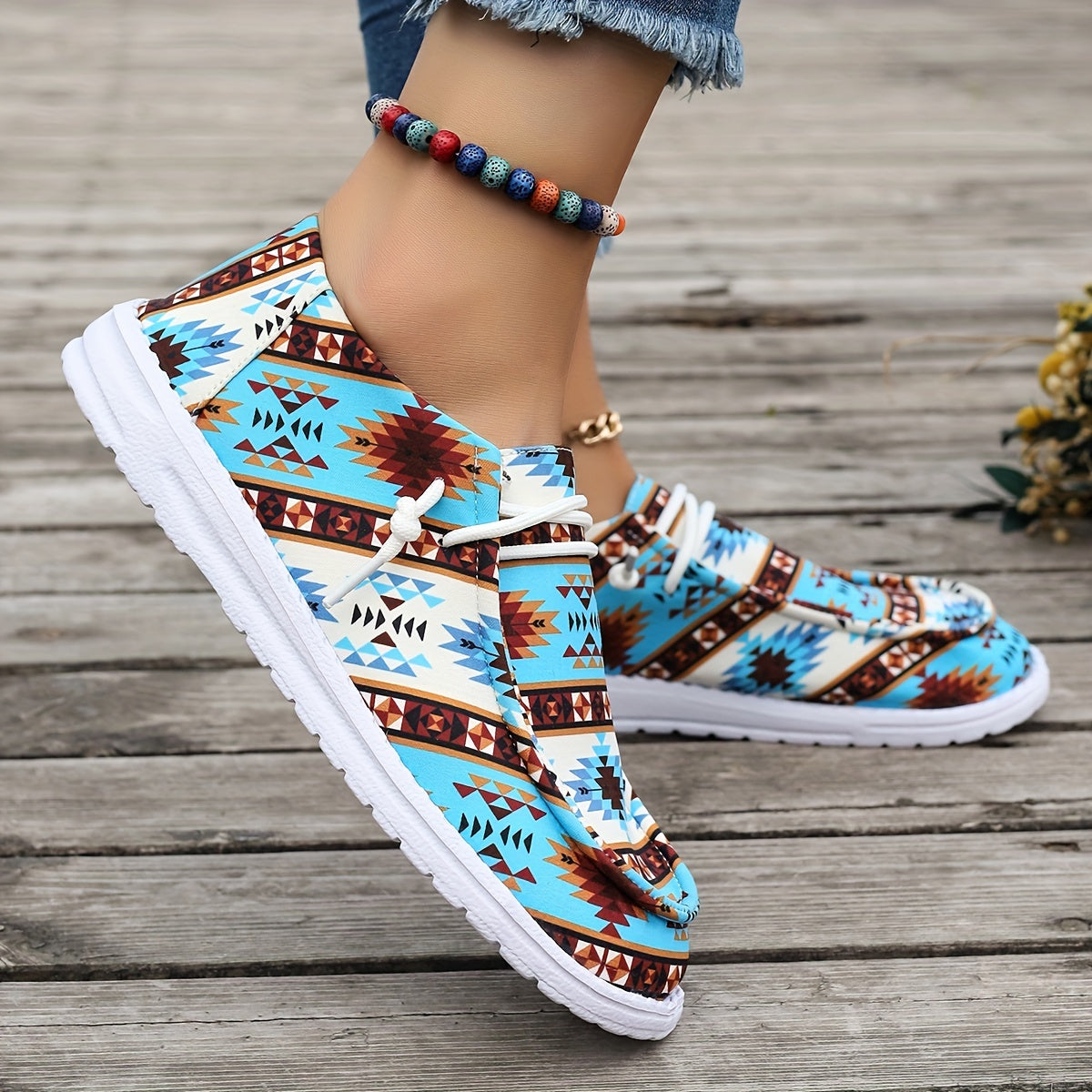 Amélie™ | Mocassins Imprimés Audacieux