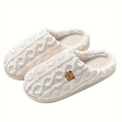 Élise™ | Chaussons en laine tricotés