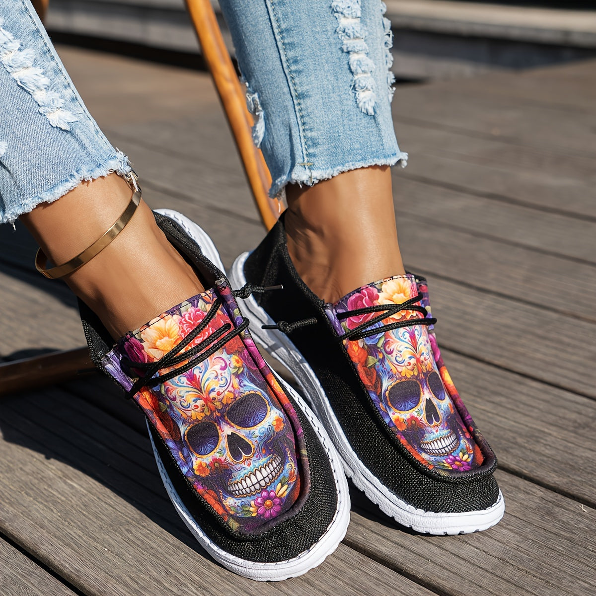 Valérie™ | Mocassins Style Patchwork