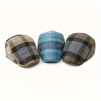 François™ | Casquette à carreaux