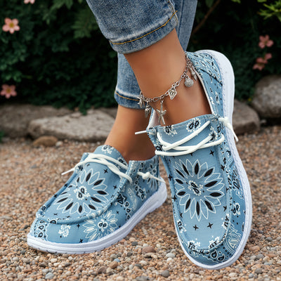 Éva™ | Mocassins à Motifs Singuliers