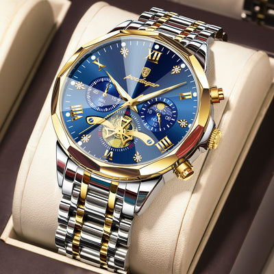 Antoine™ | Montre Quartz en Acier Inoxydable