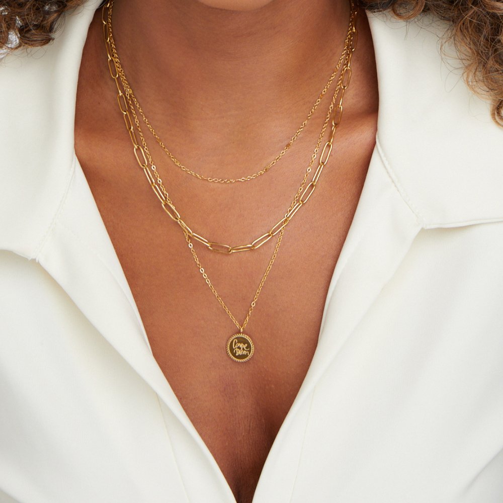 Louna™ | Collier Double Chaîne