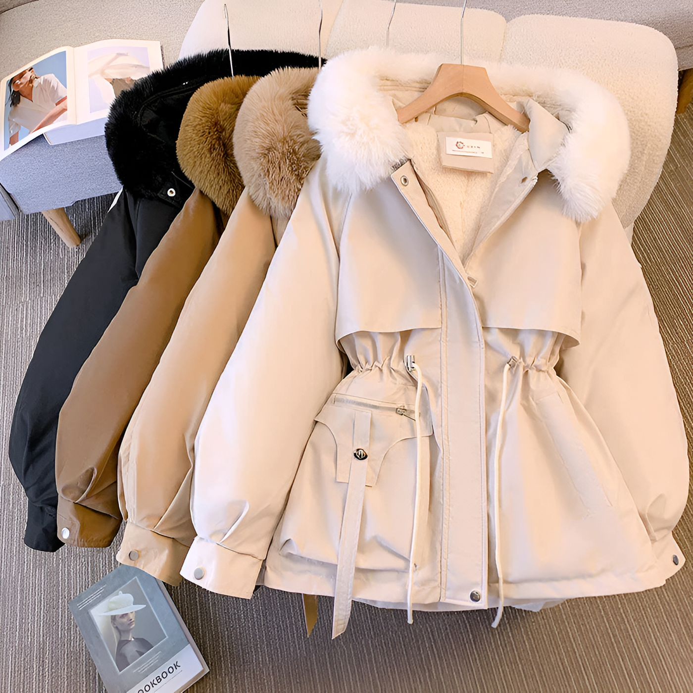 Élise™ | Manteau d’Hiver Élégant