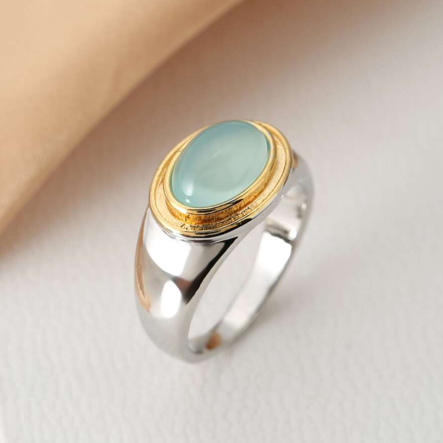 Gabi™ | Bague Pierre Verte