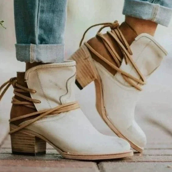 Valérie™ | Bottines Cuir Raffinées