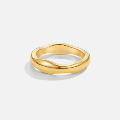 Léa™ | Ensemble de Bagues en Vagues