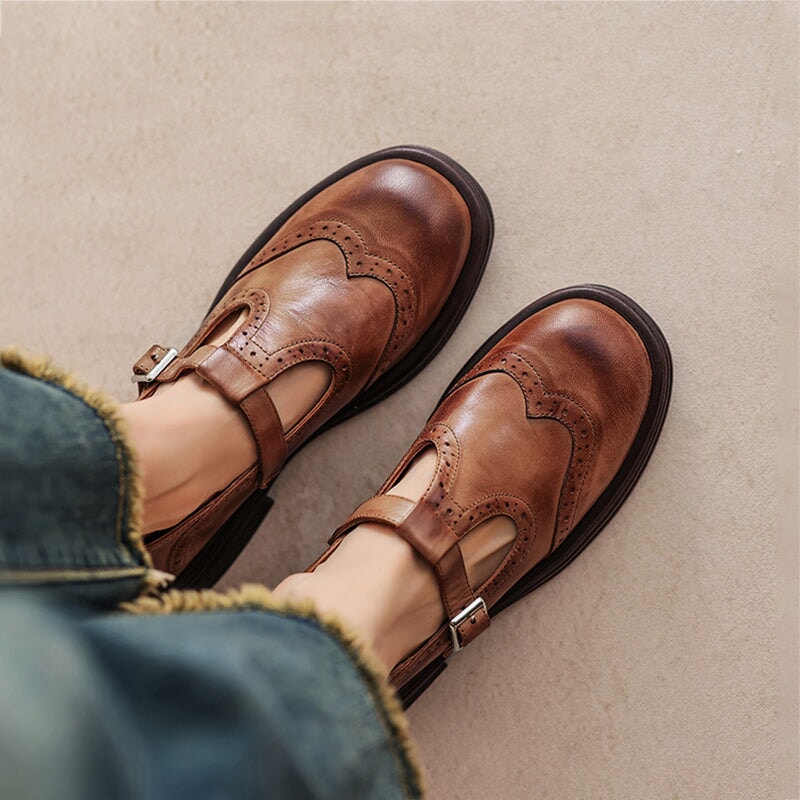 Élise™ | Chaussures Cuir Classiques
