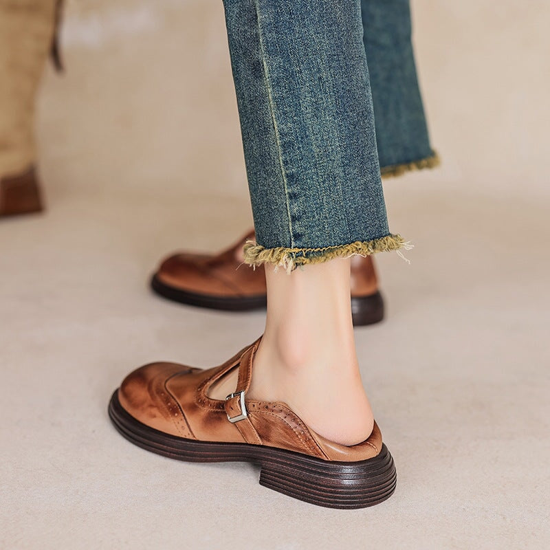 Élise™ | Chaussures Cuir Classiques