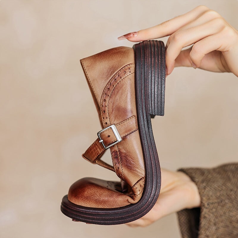 Élise™ | Chaussures Cuir Classiques
