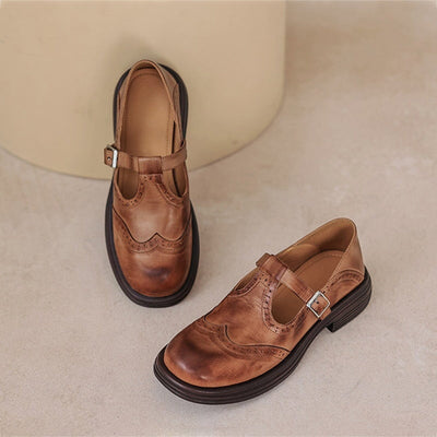 Élise™ | Chaussures Cuir Classiques