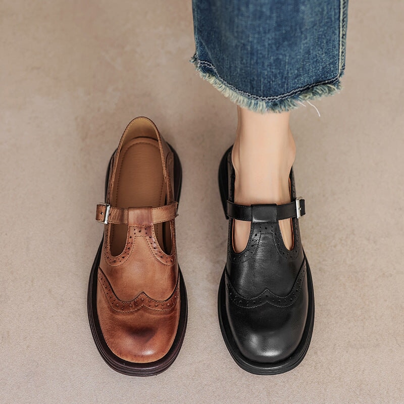 Élise™ | Chaussures Cuir Classiques