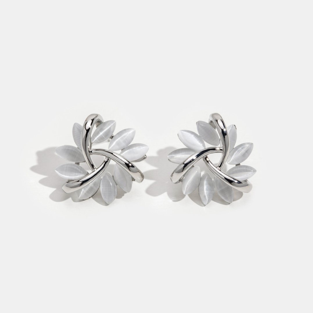 Ophélie™ | Boucles Argent Discrètes