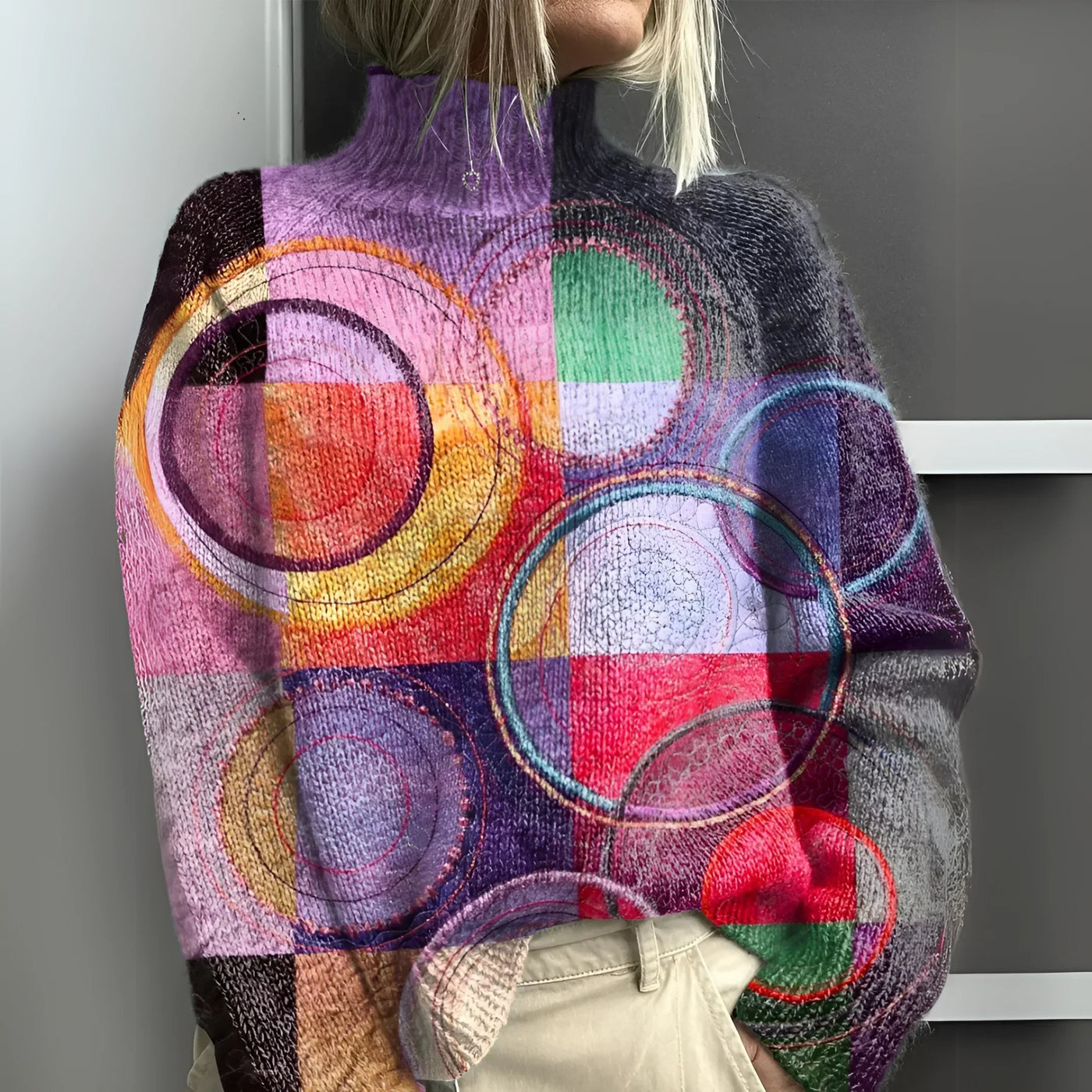 Hélène™ | Pull Charme Coloré