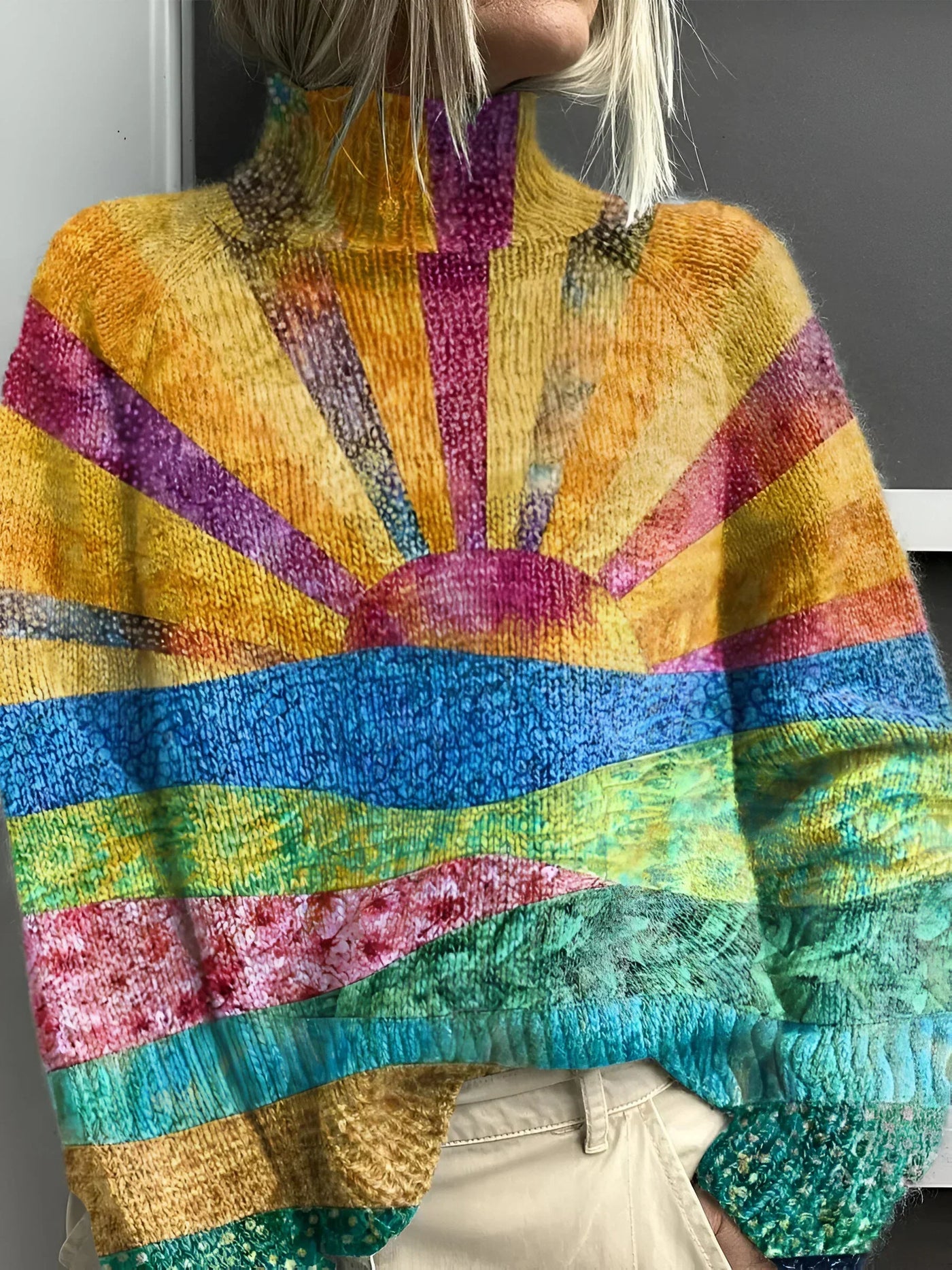 Isabelle™ | Pull Coucher de Soleil