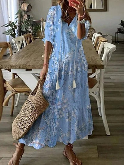 Luna | Robe bohème décontractée à la coupe flatteuse