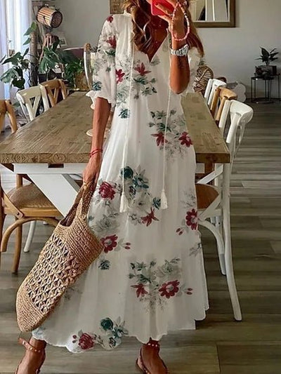 Luna | Robe bohème décontractée à la coupe flatteuse